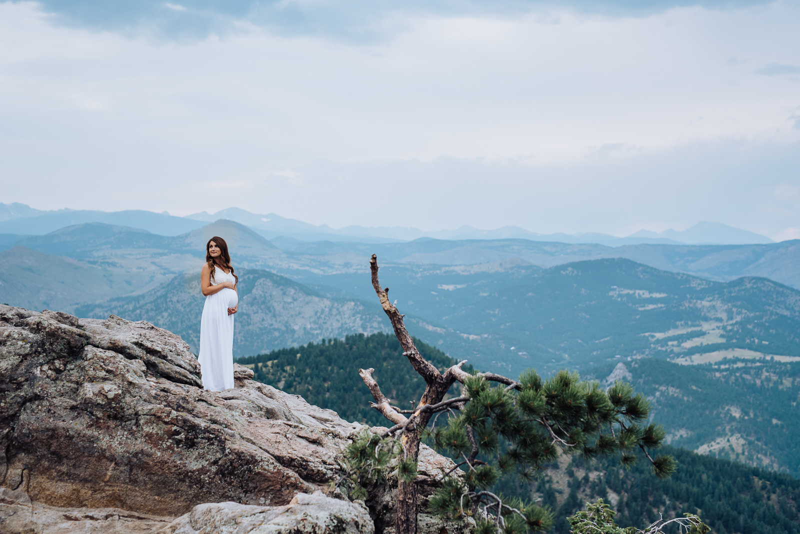 Alexandra & Noam | Maternity Photos | Lost Gulch Overlook | From the Hip Photo