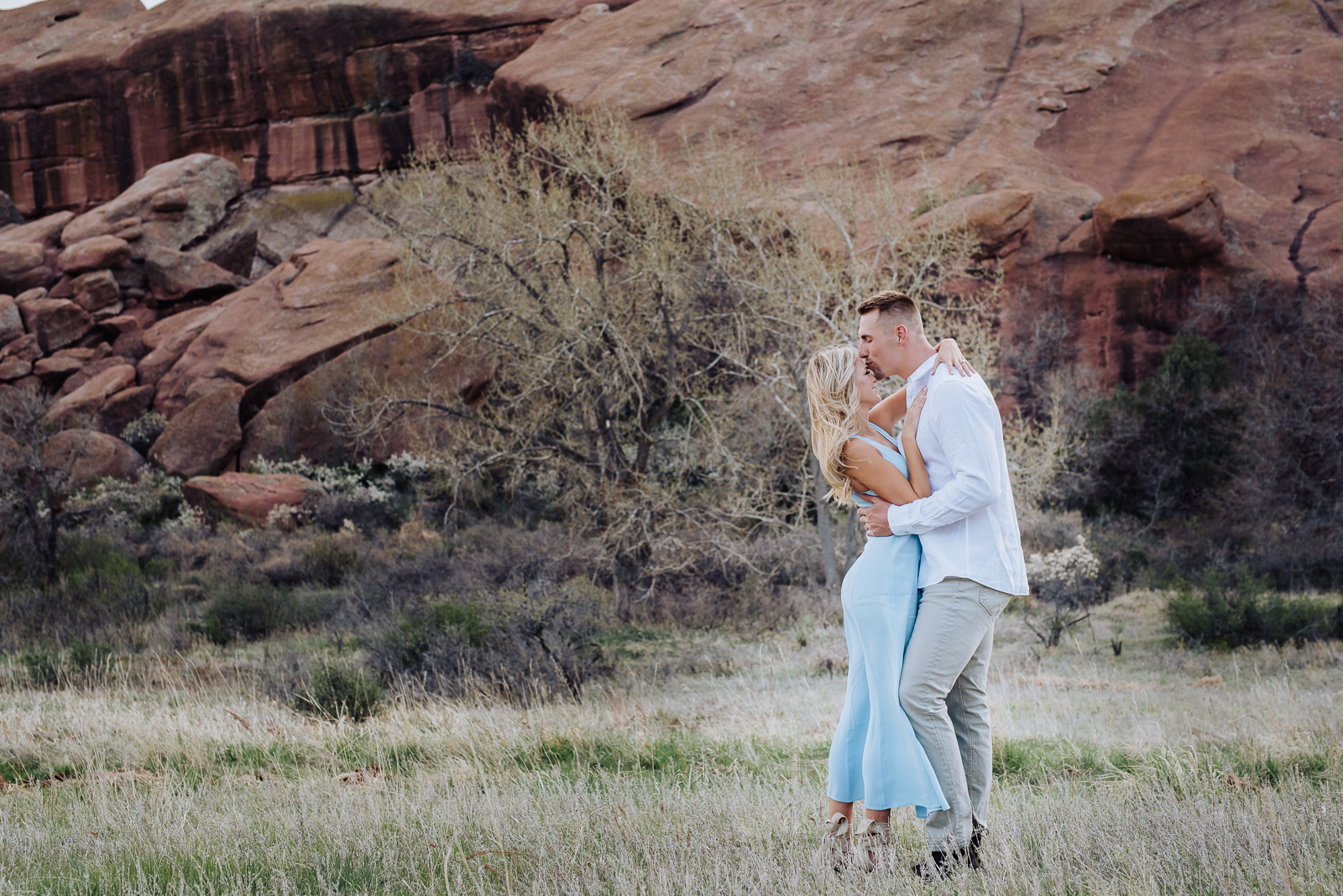 Hannah & Jeff | Engagement Photo | Red Rocks | From the Hip Photo