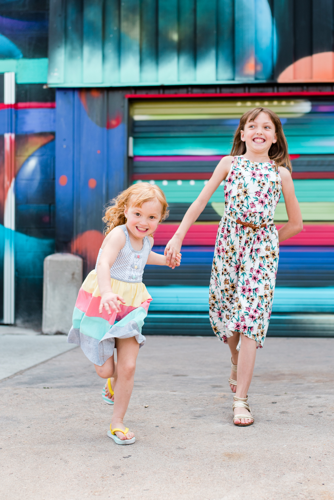 Colorful Personality of RiNo | Hailey & Kevin Family Shoot