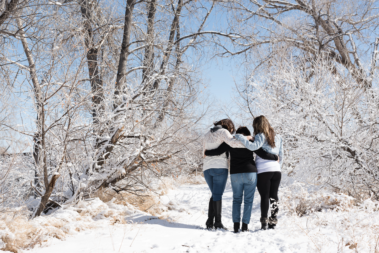February Snow | Family Photo | Kendrick Lake Park | From the Hip Photo