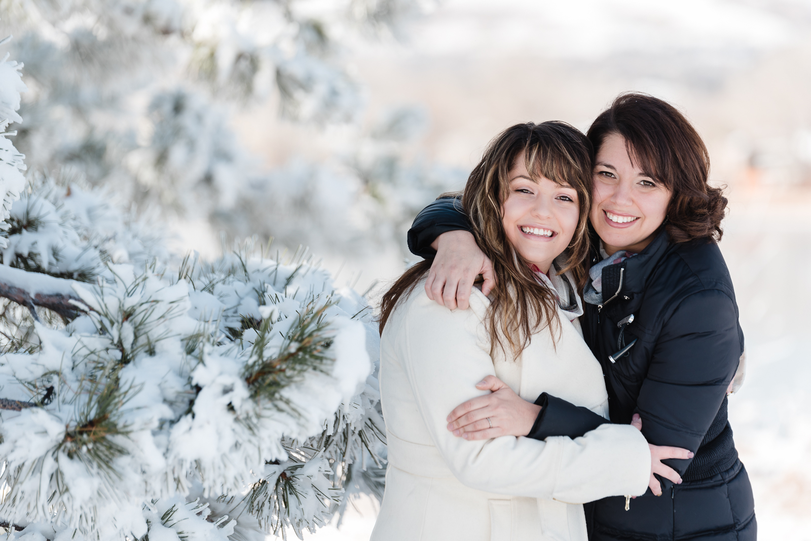 February Snow | Family Photo | Kendrick Lake Park | From the Hip Photo
