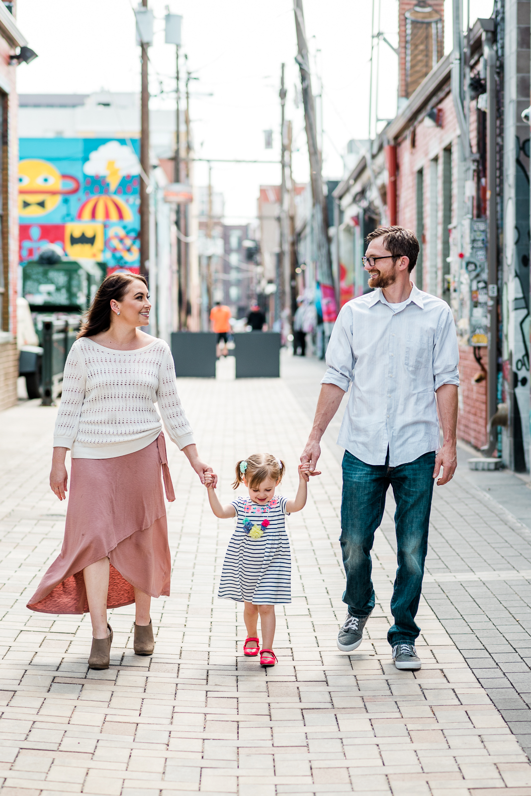 A Perfect May Day | Rebecca & Zane Family Photoshoot in RiNo