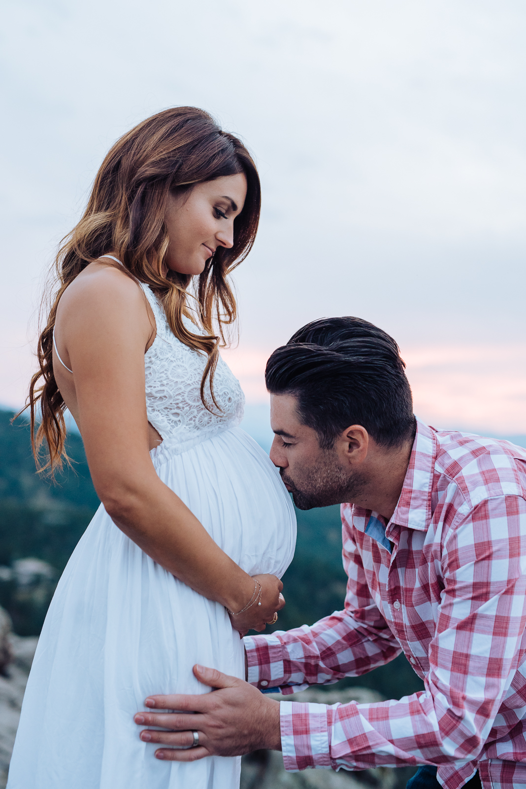 Alexandra & Noam | Maternity Photos | Lost Gulch Overlook | From the Hip Photo