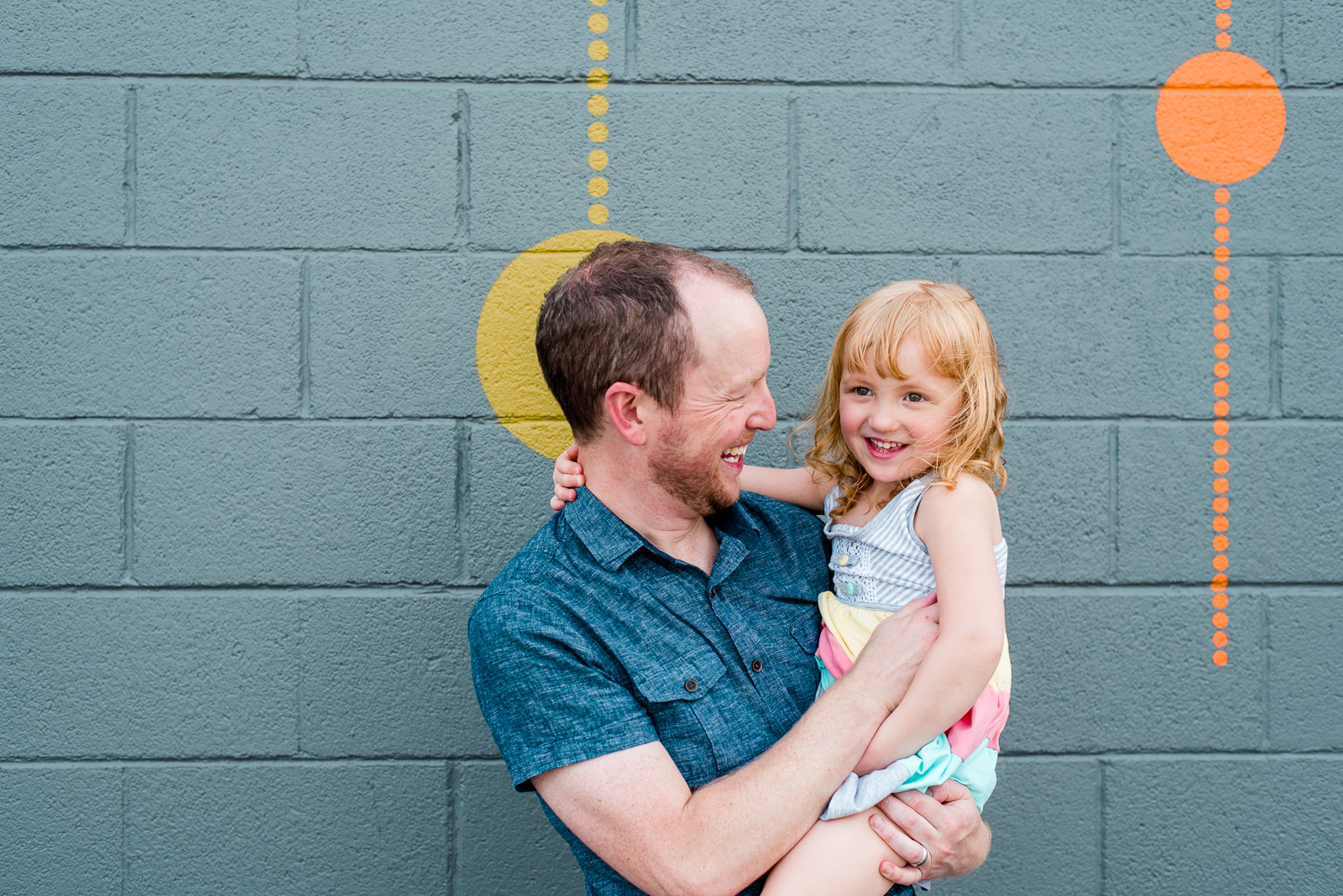 Colorful Personality of RiNo | Hailey & Kevin Family Shoot