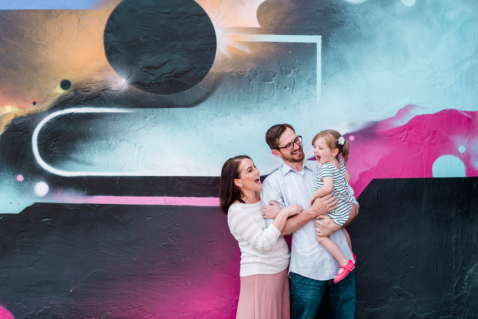 A Perfect May Day | Rebecca & Zane Family Photoshoot in RiNo