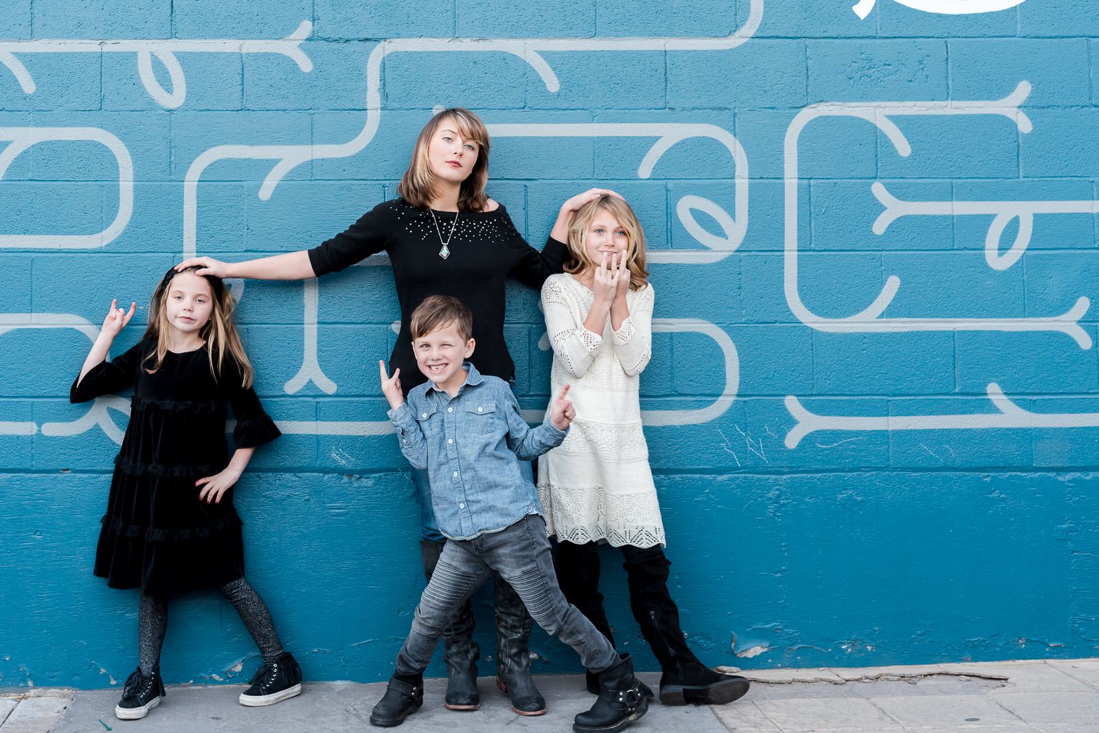 Life in Color | Family Photo | RiNo | From the Hip Photo