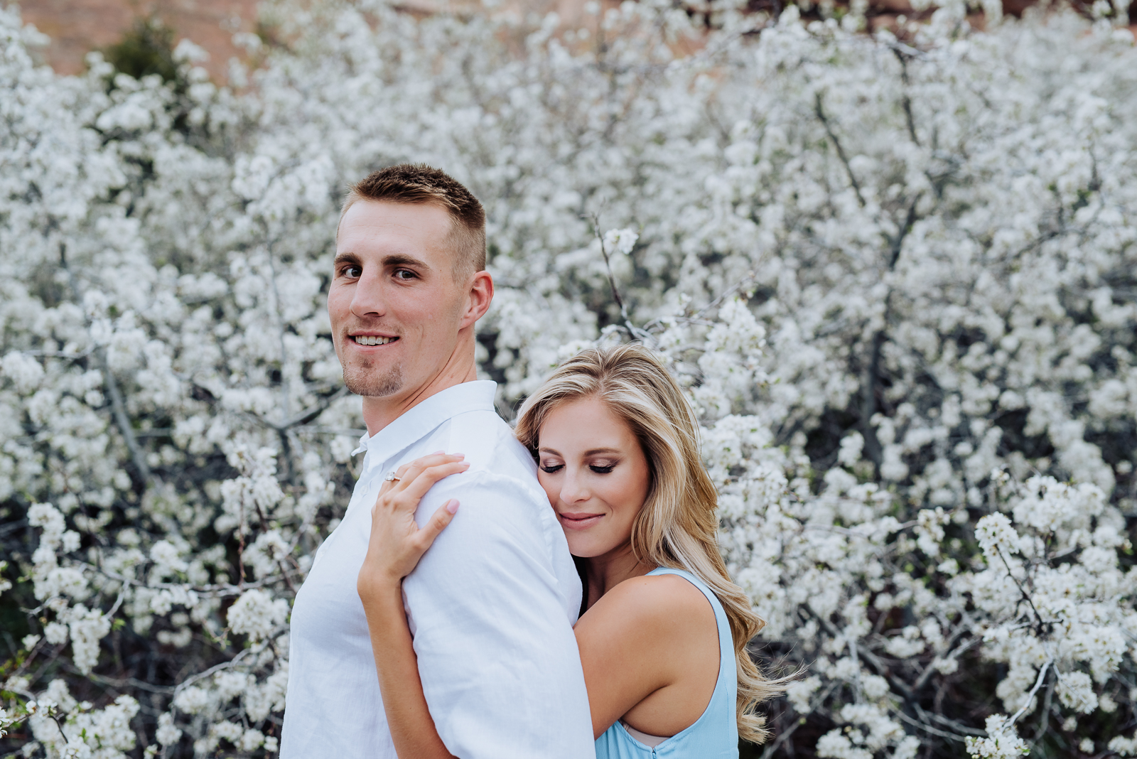 Hannah & Jeff | Engagement Photo | Red Rocks | From the Hip Photo
