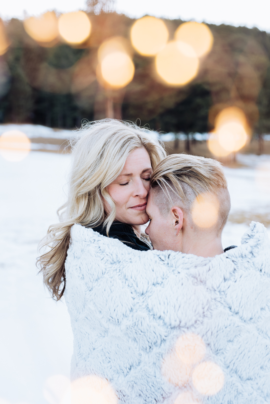 Lisa & Jen | An Evergreen Lake Engagement
