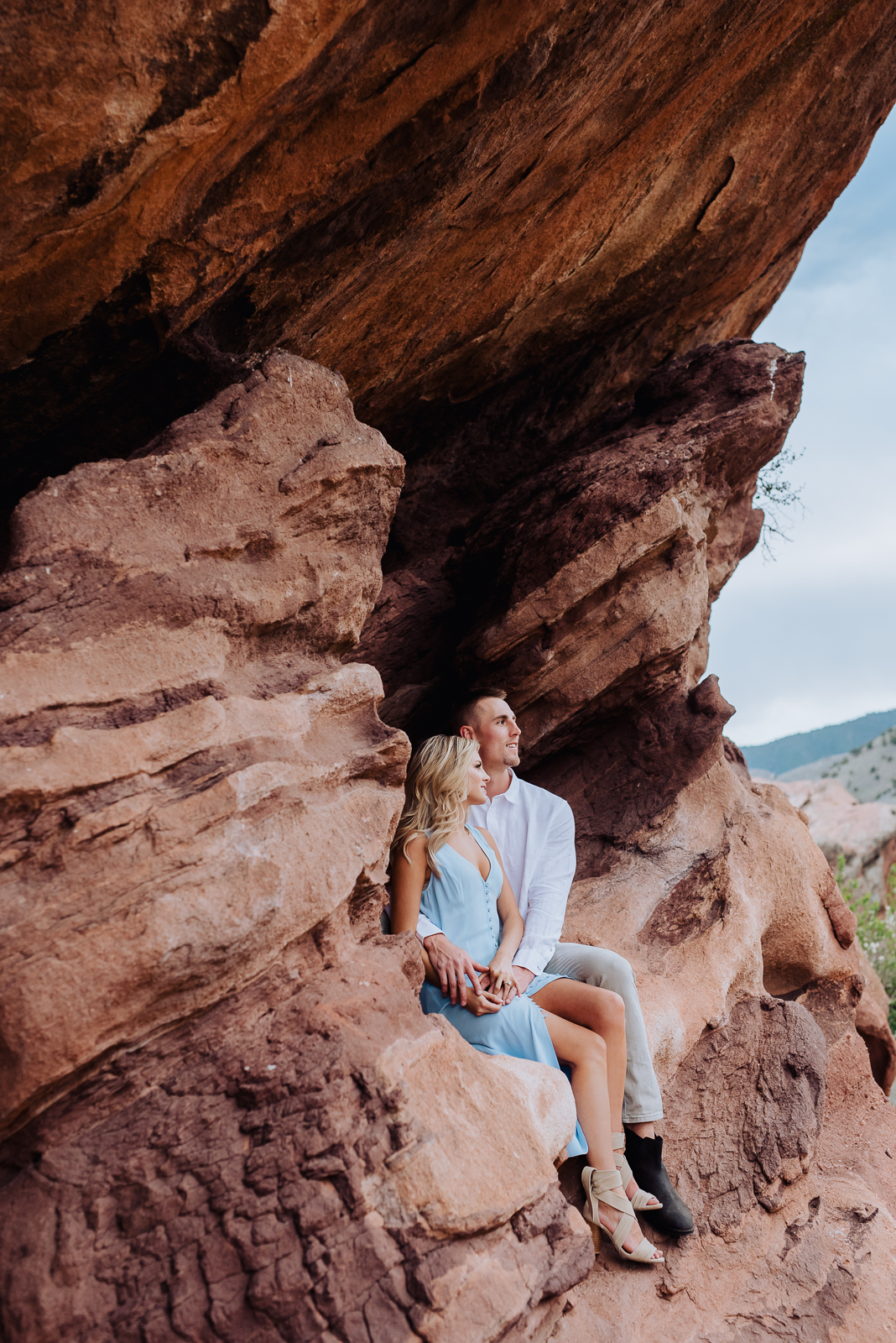 Hannah & Jeff | Engagement Photo | Red Rocks | From the Hip Photo