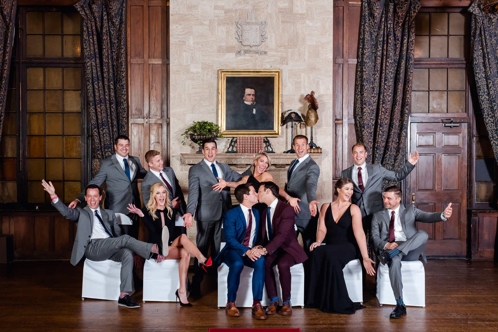 Kyle & Dan | Wedding Photo | University Club Denver | From the Hip Photo