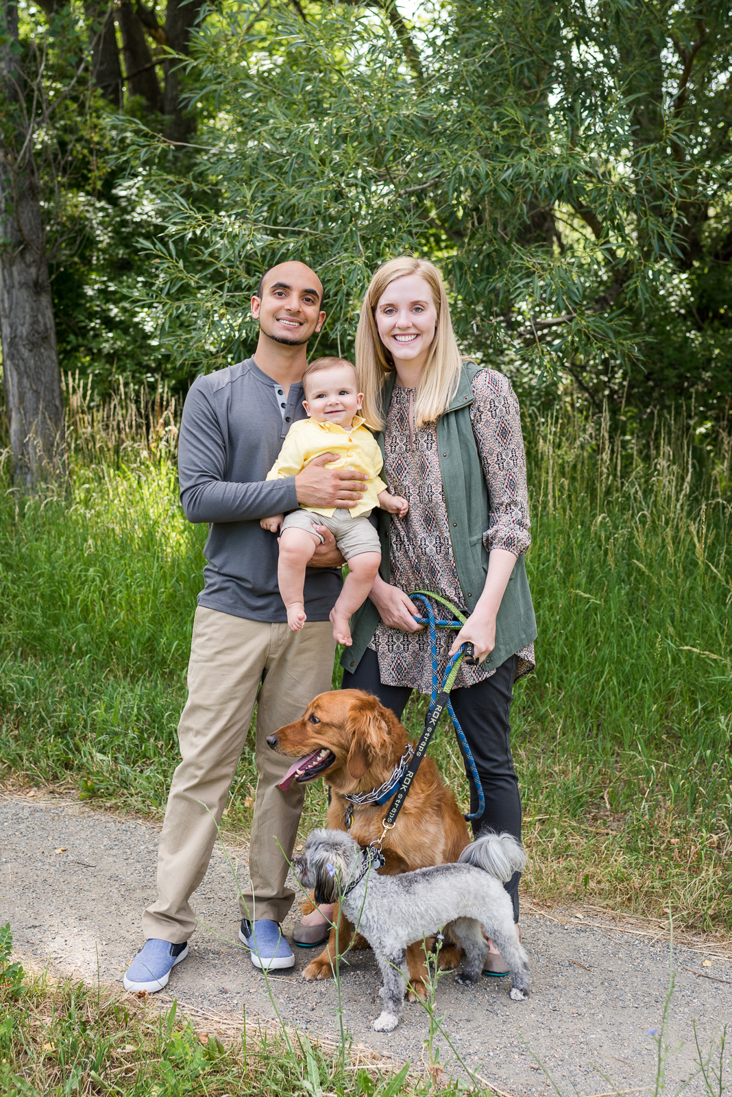 A Summer Stroll | South Mesa Trail Family Photoshoot