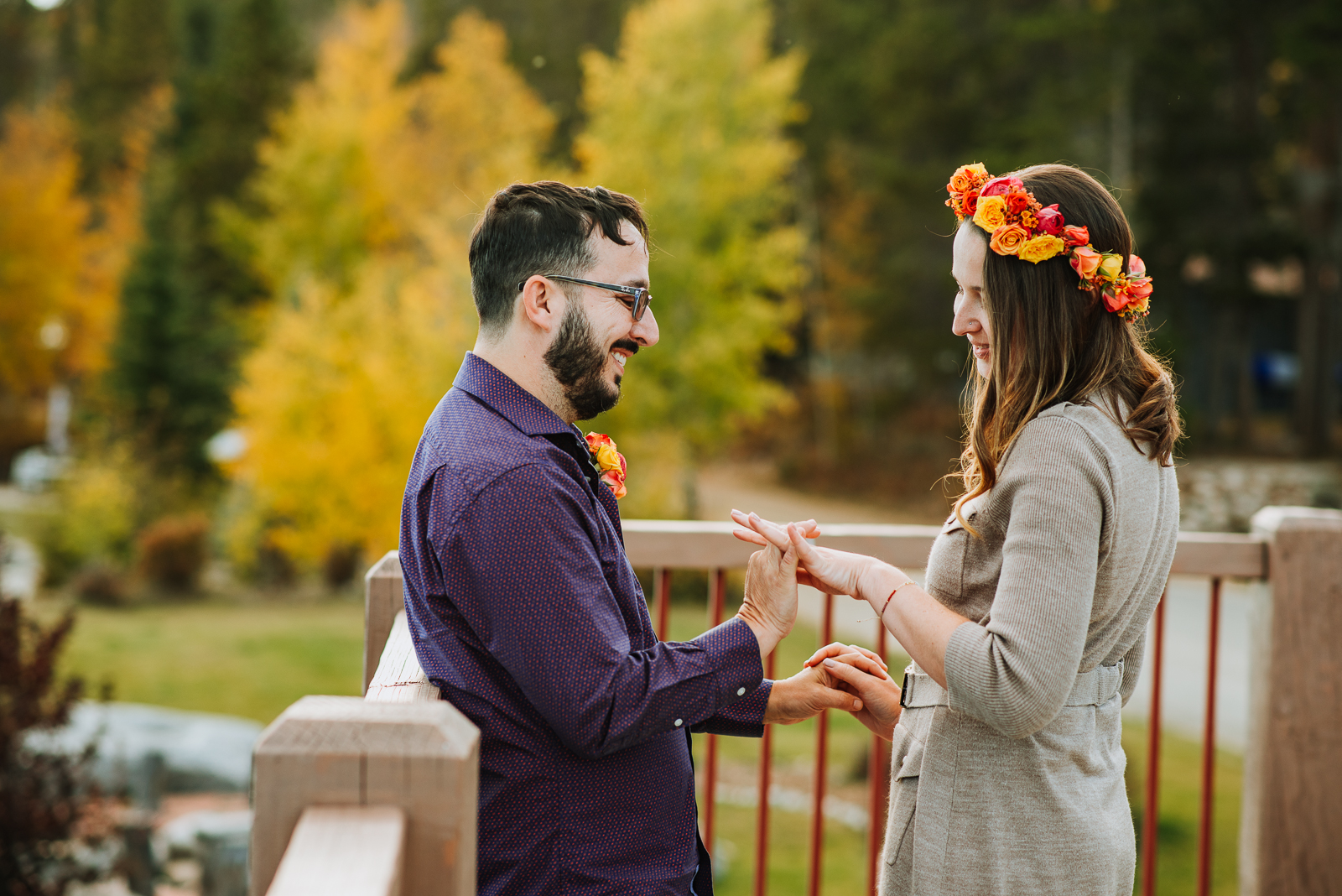 An Autumn Surprise | Katie & Scott Surprise Autumn Engagement at Grand Lake