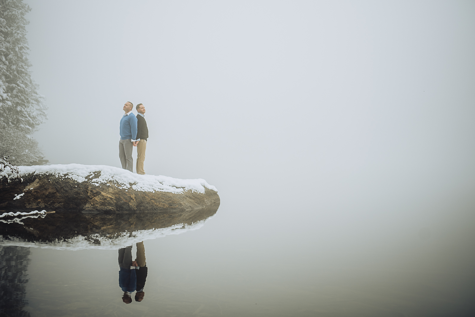 The Warmth of Love | Luke & Brian Rocky Mountain National Park Engagement Photos