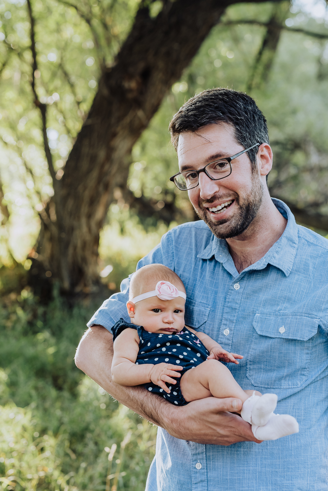 Anna & Brad's Lovely Afternoon | Bear Creek Greenbelt Newborn Photos 