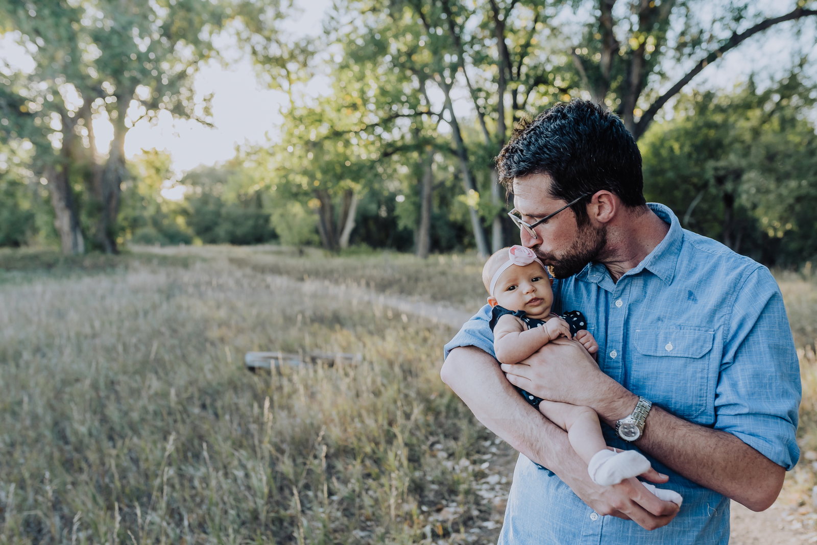 Anna & Brad's Lovely Afternoon | Bear Creek Greenbelt Newborn Photos 