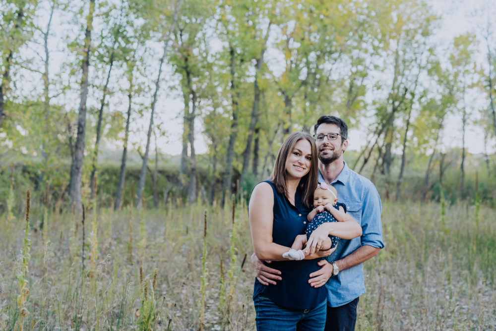 Anna & Brad's Lovely Afternoon | Bear Creek Greenbelt Newborn Photos
