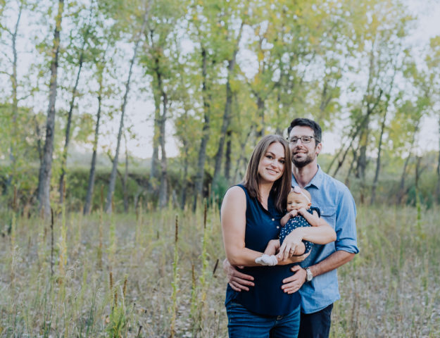 Anna & Brad's Lovely Afternoon | Bear Creek Greenbelt Newborn Photos
