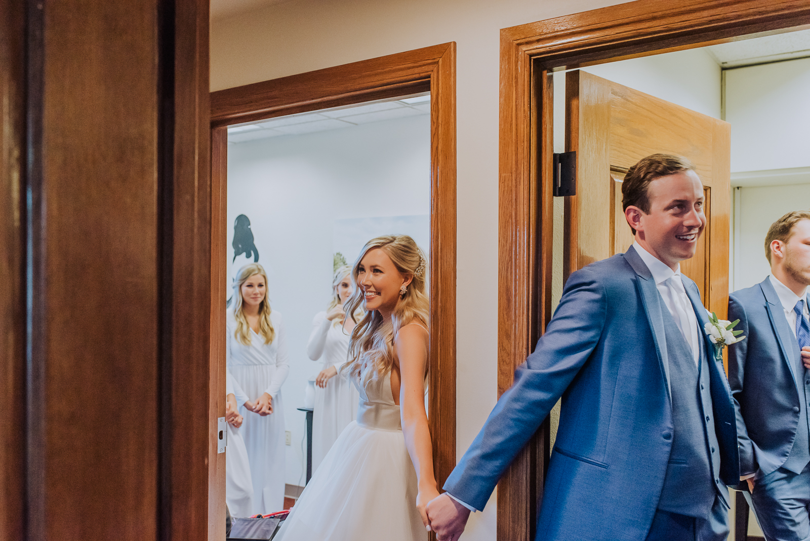 Wedding ceremony decor and floral arrangements at Arrowhead