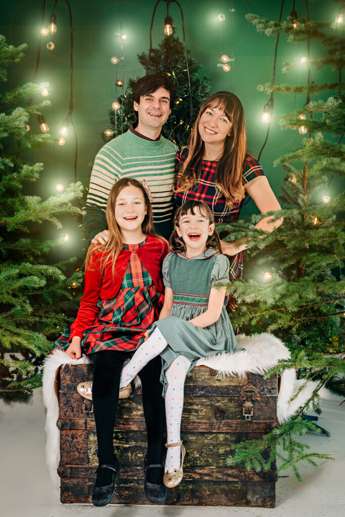 From the Hip Photo Studio indoor candid fun family picture | From the Hip Photo Denver Colorado portrait photography