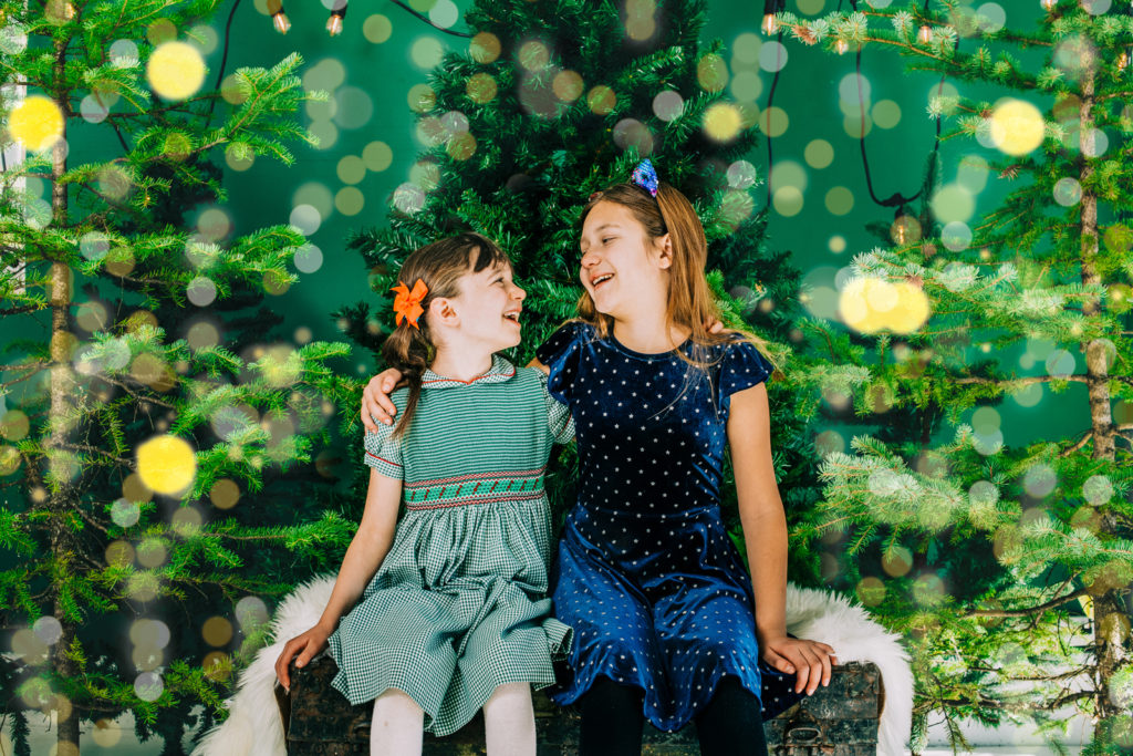 Christmas Studio Holiday Photos | Denver Colorado Family Photographers