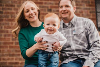 Urban City Newborn Photo | Denver Family Photographers