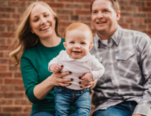 Urban City Newborn Photo | Denver Family Photographers