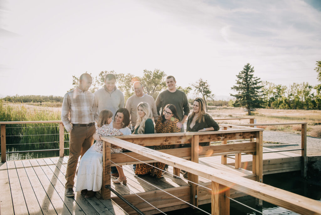 Rocky Mountain Arsenal Lake Mary Trail outdoor park trail nature candid fun family picture | From the Hip Photo Denver Colorado portrait photography 