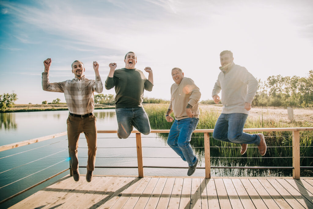 Rocky Mountain Arsenal Lake Mary Trail outdoor park trail nature candid fun family picture | From the Hip Photo Denver Colorado portrait photography 