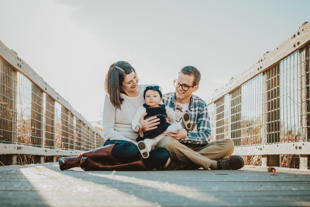 Bluff Lake Nature Center Outdoor Trail Park Nature Fun Candid Family Picture | From the Hip Photo Denver Colorado Portrait Photography 