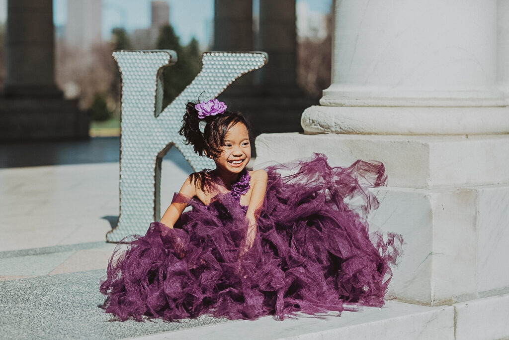 Cheesman Park outdoor pavillion park Denver candid fun loving family picture | From the Hip Photo portrait photography