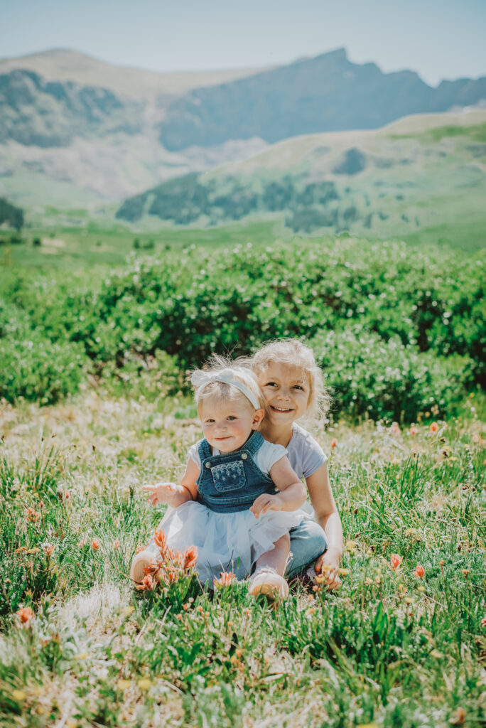 Guanella Pass outdoor mountain nature candid fun loving adventurous family picture | From the Hip Photo Denver Colorado portrait photography 