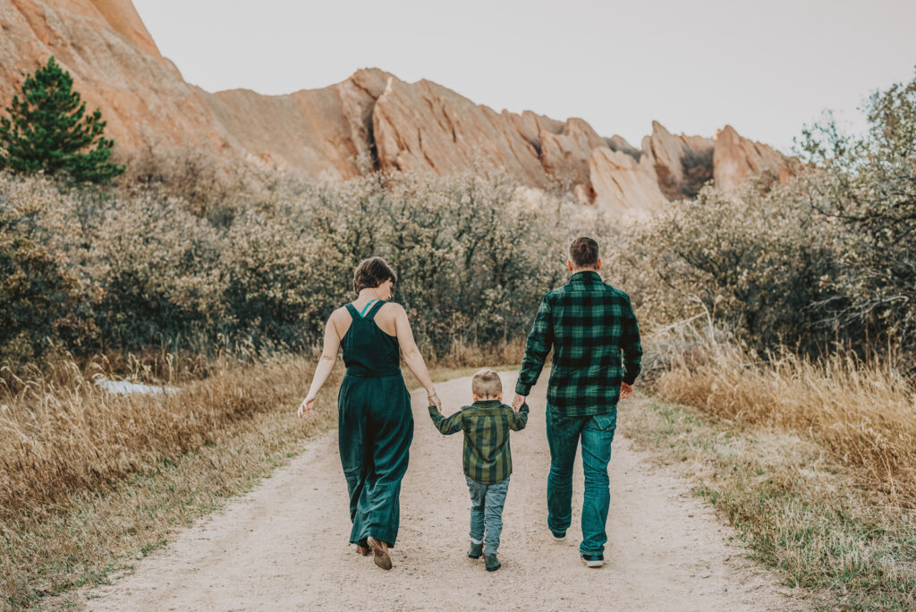 Roxborough State Park Littleton Colorado outdoor nature red rock adventurous candid fun family picture | From the Hip Photo Denver portrait photography 