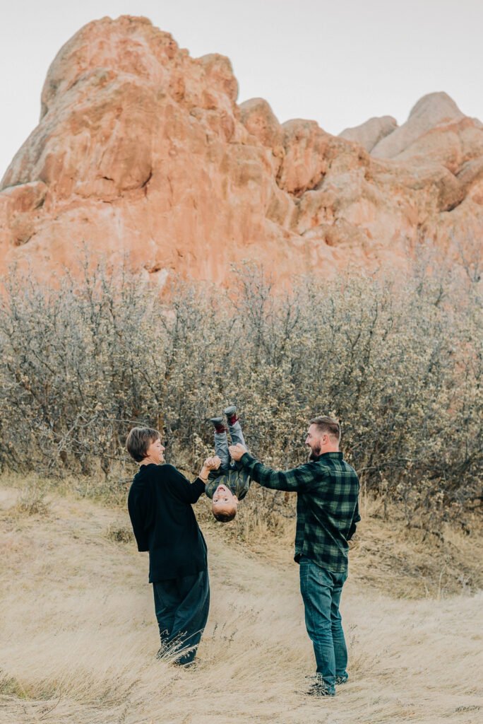 Roxborough State Park Littleton Colorado outdoor nature red rock adventurous candid fun family picture | From the Hip Photo Denver portrait photography 