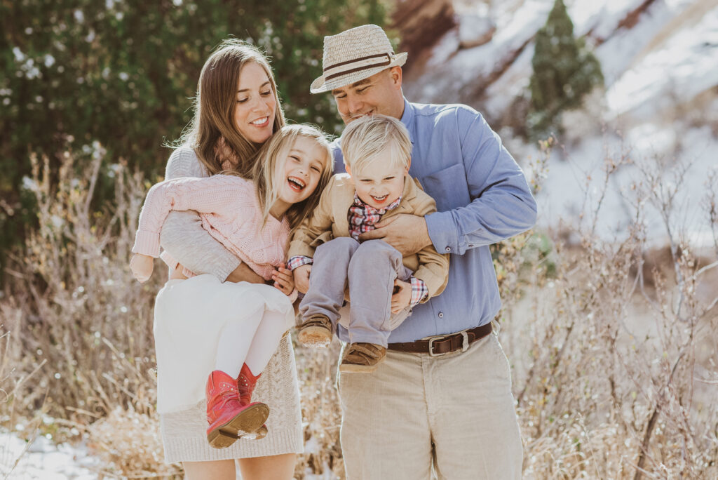 Red Rocks Park and Amphitheater outdoor park nature venue fun candid family picture | From the Hip Photo portrait photography  