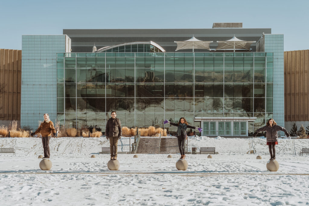 City Park & Denver Museum of Nature and Science Colorado outdoor and indoor nature lake candid fun family pictures | From the Hip Photo portrait photography 
