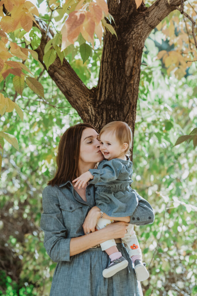 High Line Canal outdoor nature trail fun adventurous candid family picture | From the Hip Photo Denver Colorado portrait photography 