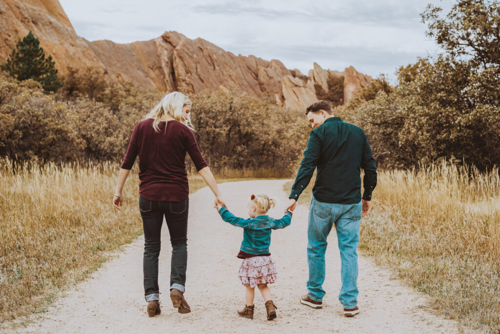 Roxborough State Park Littleton Colorado outdoor nature red rock adventurous candid fun family picture | From the Hip Photo Denver portrait photography 
