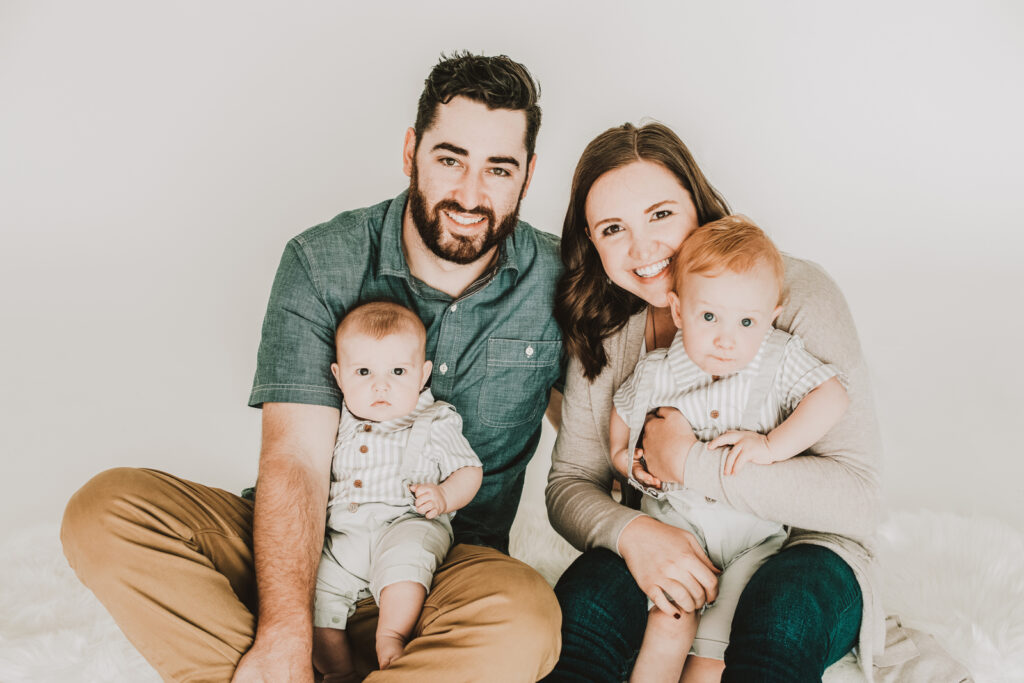 From the Hip Photo Studio indoor candid fun family picture | From the Hip Photo Denver Colorado portrait photography