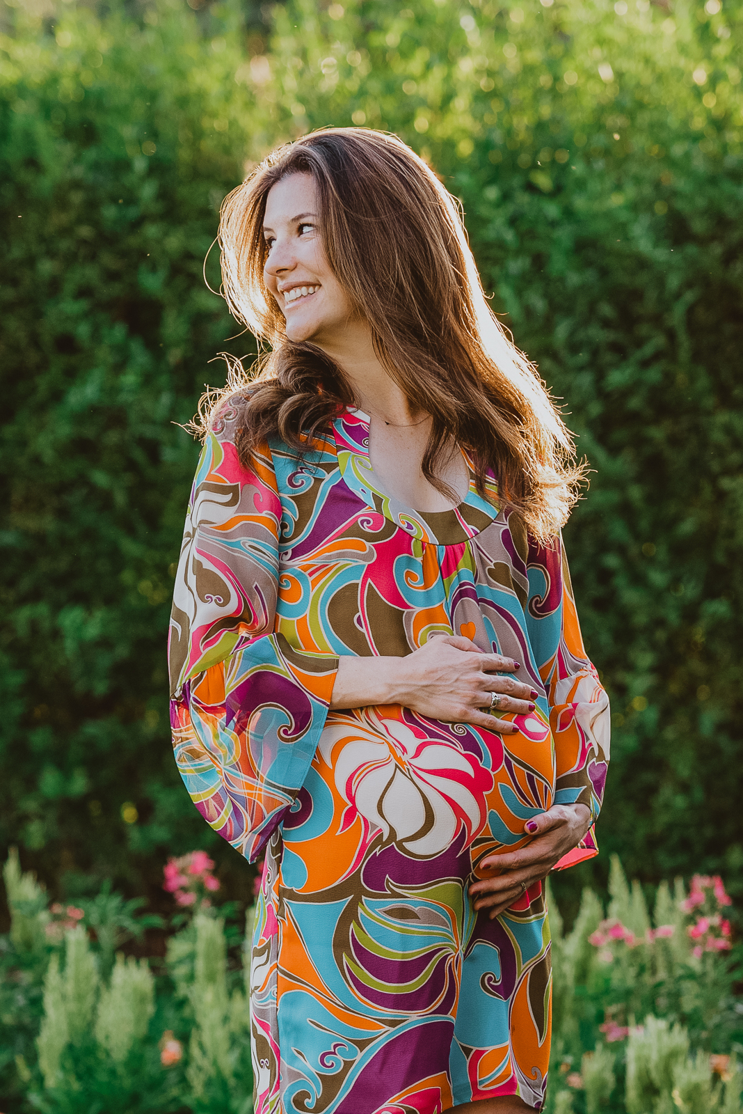 Warm evening family photos at City Park Denver Colorado From the Hip Photo