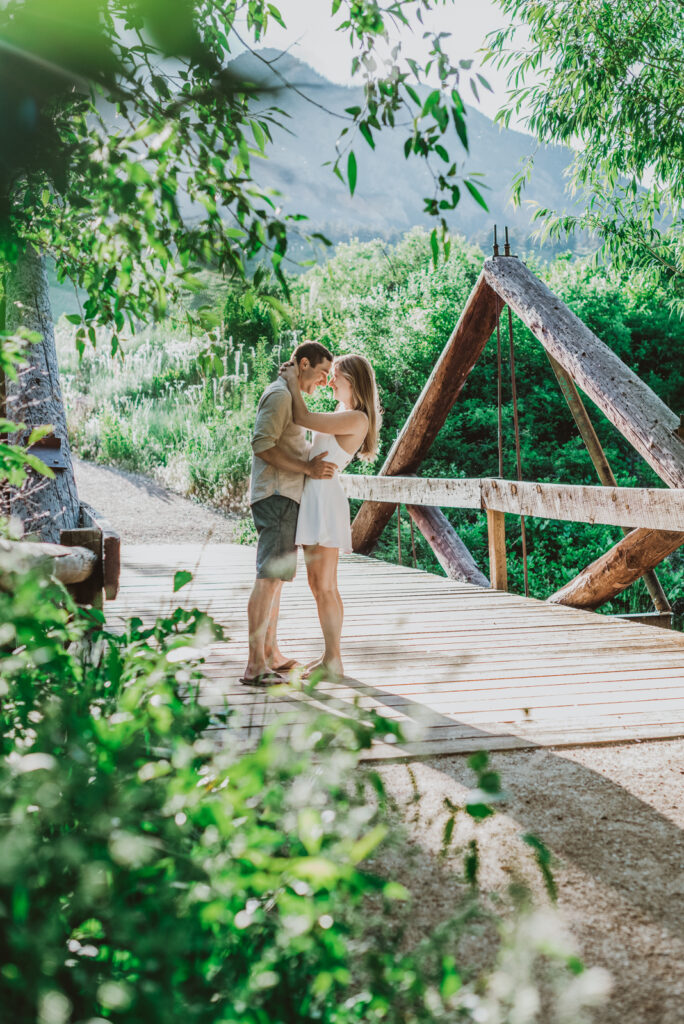 S. Mesa Trail and Eldorado Canyon outdoor nature trail candid fun romantic engagement picture | From the Hip Photo portrait photography 