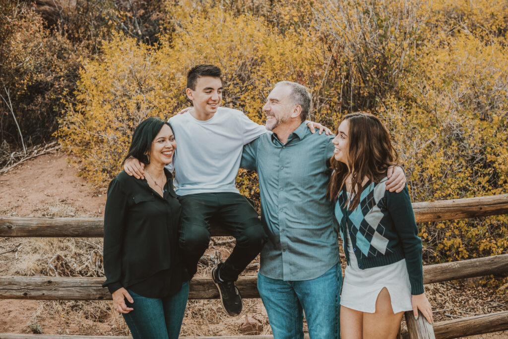 Red Rocks Park and Amphitheater outdoor park nature venue fun candid family picture | From the Hip Photo portrait photography  