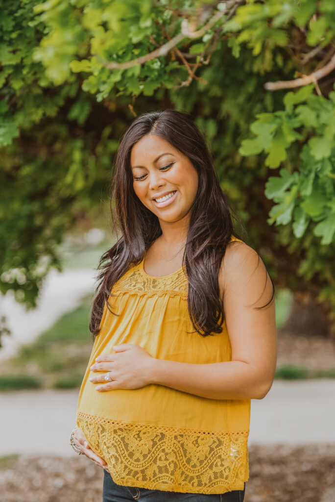 Cheesman Park outdoor pavillion park Denver candid fun loving family picture | From the Hip Photo portrait photography
