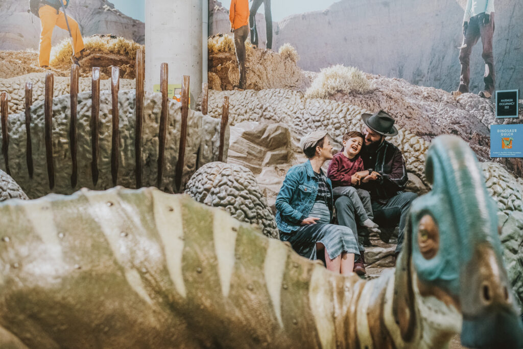 City Park & Denver Museum of Nature and Science Colorado outdoor and indoor nature lake candid fun family maternity pictures | From the Hip Photo portrait photography 