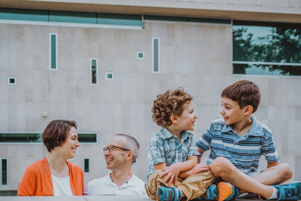 City Park & Denver Museum of Nature and Science Colorado outdoor and indoor nature lake candid fun family pictures | From the Hip Photo portrait photography 