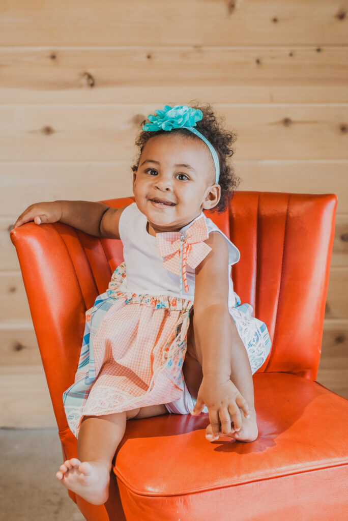 Stanley Marketplace indoor outdoor urban colorful fun candid outgoing family picture | From the Hip Photo Denver Colorado portrait photography