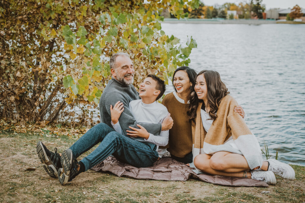 City Park & Denver Museum of Nature and Science Colorado outdoor and indoor nature lake candid fun family pictures | From the Hip Photo portrait photography 