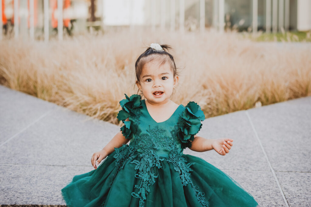 Downtown Civic Center Denver Art Museum outdoor fun candid family picture | From the Hip Photo Denver Colorado portrait photography 
