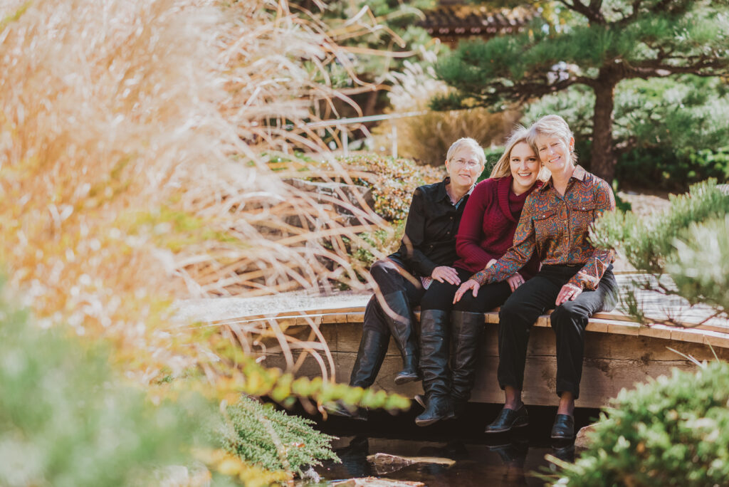 Denver Botanic Gardens Outdoor nature fun candid family picture | From the Hip Photo Portrait Photography