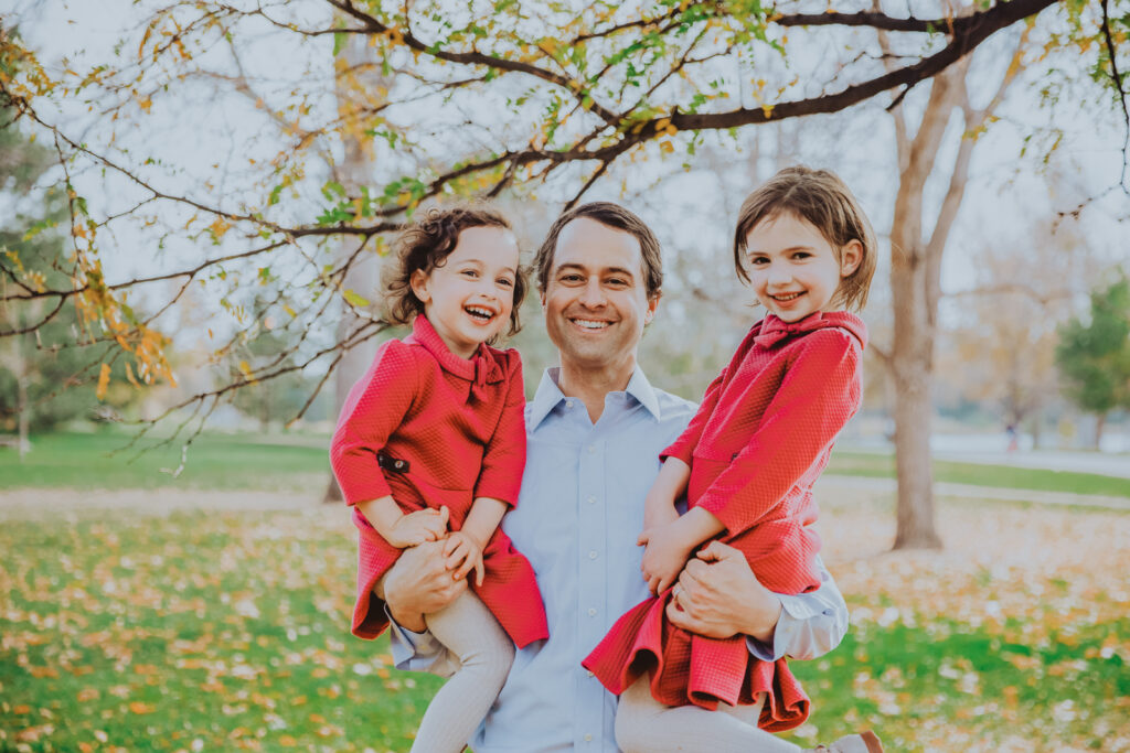 Washington Park Denver Colorado Outdoor Lake nature park candid fun loving family picture | From the Hip Photo portrait photography