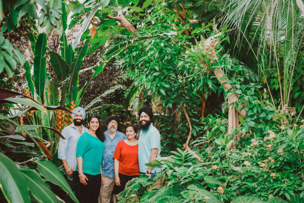 Denver Botanic Gardens Outdoor nature fun candid family picture | From the Hip Photo Portrait Photography